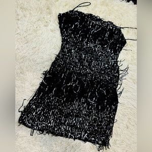 Brand new party dress,brand-honey, size L,Price 186.45 with tax.Selling for 150